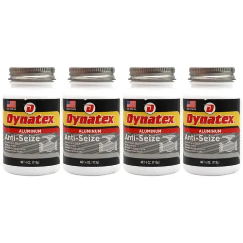 Miniatura 13 de Dynatex Lata de aluminio antiagarrotamiento de 4 onzas, uso general, evita la corrosión por agallas, resistente al calor y a la presión, aluminio