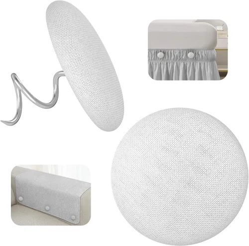 Miniatura 8 de Tachuelas de tapicería, alfileres de techo cubiertos de tela para sofá, fundas de muebles, fundas de sillón, fundas para reposabrazos, faldas