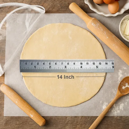 Miniatura 6 de Mrs. Anderson's Baking Easy No-Mess - Bolsa para hacer corteza para tartas, rollos de corteza de 14 pulgadas para tartas de 11 a 12 pulgadas, juego