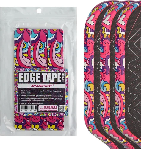 Miniatura 15 de PICKLETECH Pickleball Edge Guard Tape – Pink Unicorn Pattern Edge Tape for Pickleball Paddle - Fit Perfectly Curved Edge - No Wrinkling Sonrisa verde