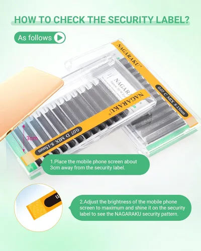 Miniatura 49 de NAGARAKU Extensiones de pestañas falsas en forma de W de 4D, suaves y naturales, con volumen, rizado D, 0.07mm, mezcla de 8-15mm, abanico 0.07-D 4D W