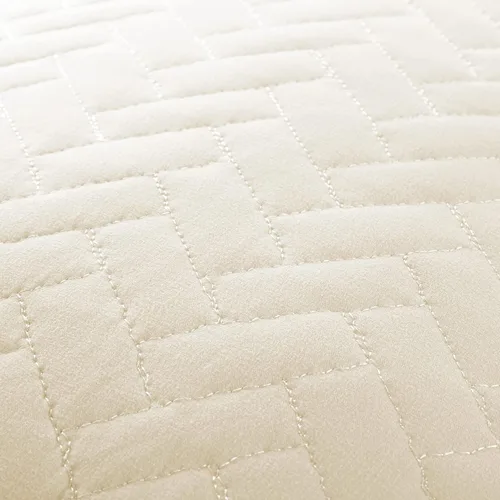 Miniatura 3 de Linen Market Juego de ropa de cama de 3 piezas color marfil tamaño Queen – Una colcha ligera y edredones lavables a máquina – Incluye colcha