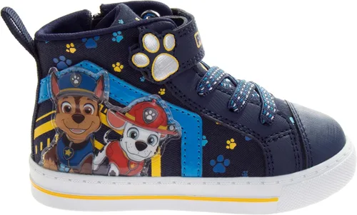 Miniatura 2 de Nickelodeon Paw Patrol - Zapatos deportivos para niños - Tenis deportivos para persecución y marshall de lona sin cordones, tenis con luz