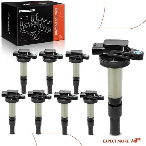 Miniatura 8 de A-Premium Paquete de bobinas de encendido compatibles con Land Rover LR3 Range Rover 2006-2009 y Jaguar XJ8 XJR XKR 2004-2009 - V8 4.2L 4.4L Juego
