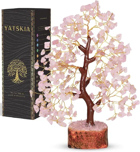 Miniatura 12 de YATSKIA Árbol de amatista - Árbol de cristal - Decoración de cristales de Feng Shui - Decoración púrpura - Cristales espirituales - Meditación