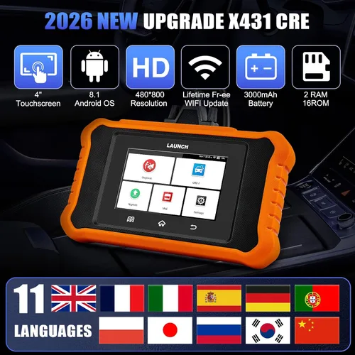 Miniatura 6 de LAUNCH Creader Elite V2.0 2026 apto para la herramienta de escaneo bidireccional Kia y Hyundai, todas las funciones de restablecimiento, escáner