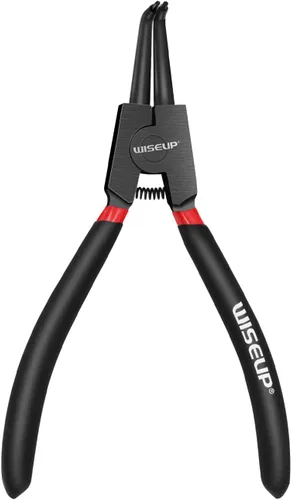 Miniatura 11 de WISEUP Juego de alicates de anillo a presión, 4 piezas de 7 pulgadas, kit de alicates de circlip interno/externo de 7 pulgadas, puntas de mandíbula