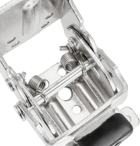 Miniatura 3 de Paquete de 8 soportes de soporte plegables de 0-90-180 grados, soportes de patas de mesa con bisagras autobloqueantes con tornillos de montaje