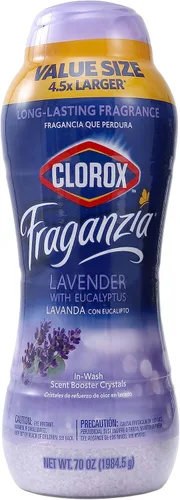 Miniatura 12 de Clorox Fraganzia Cristales Potenciadores de Aroma para Ropa con Fragancia Cielo Matutino - Perlas Aromáticas Perfumadas para el Lavado que Dejan