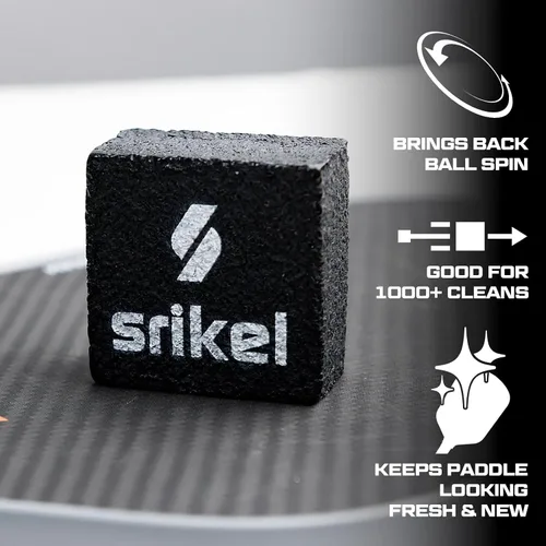 Miniatura 3 de Pickleball - Borrador Limpiador de Paleta con Estuche de Almacenamiento y Transporte, Limpiador Premium de Raqueta de Pickleball de Fibra