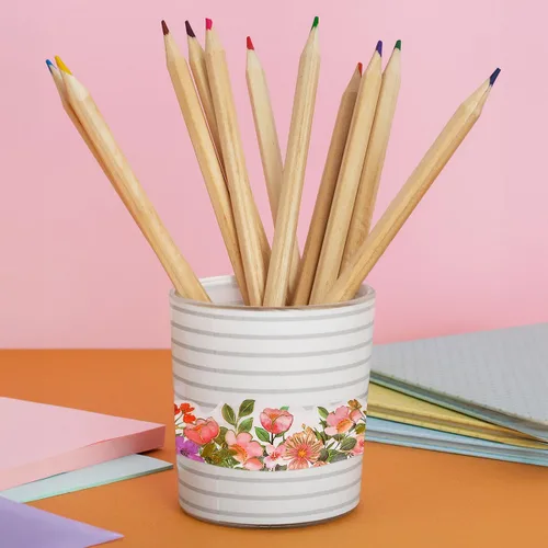 Miniatura 4 de allydrew Cinta Washi de lámina dorada metálica floral de paisaje, 1.181 in x 9.8 ft, flores ruborizadas Blushing Blossoms