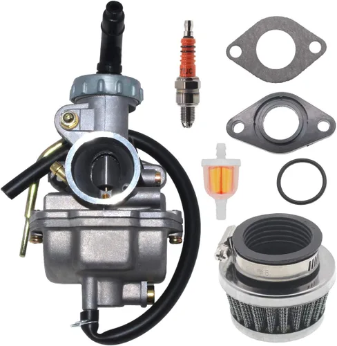 Carburador PZ20 para 125cc 110cc 90cc 70cc 50cc TAOTAO ATV Dirt Bike Kazuma Baja Quad Go Kart NST SunL CRF50F XL75 CRF80F XR50R motor de 4 tiempos