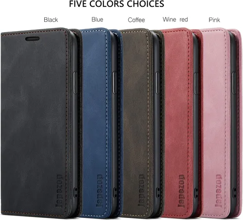 Miniatura 9 de japezop Funda compatible con iPhone 11, iPhone 11 con bloqueo RFID, soporte de tarjetero, funda de cuero con tapa para iPhone 11 de 6.1 pulgadas