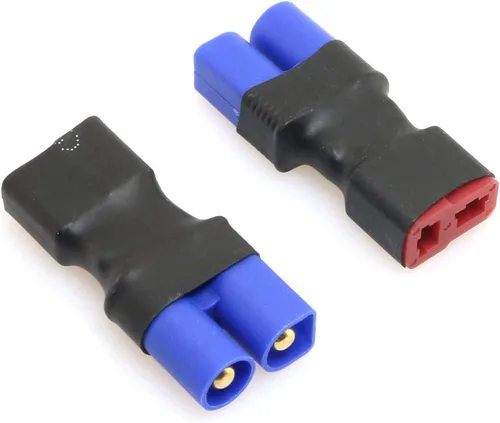 Miniatura 5 de DGZZI Sin cables Conector 2PCS EC5 macho a hembra T-Plug Adaptador para RC FPV Vehículo Power Wire Lipo Batería