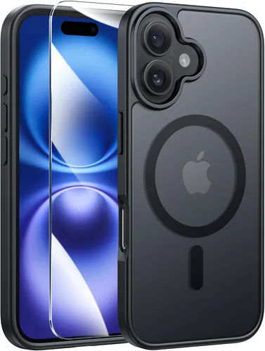 Miniatura 162 de FNTCASE - Funda para iPhone 16 Pro: magnética, mate, translúcida, de grado militar, protectora contra caídas, resistente, fina, duradera y a prueba