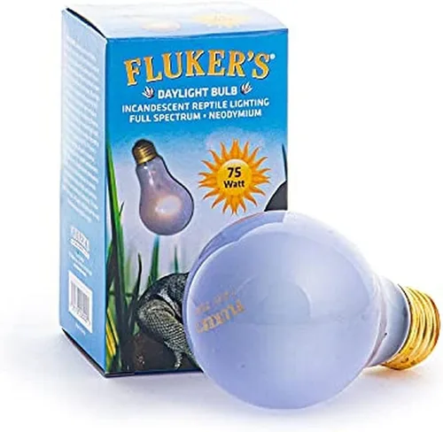 Miniatura 8 de Fluker's Iluminación incandescente para reptiles, bombilla de espectro completo para reptiles, fabricada con neodimio, proporciona luz infrarroja