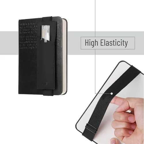 Miniatura 2 de Mr. Pen - Soporte ajustable para bolígrafo con banda elástica para cuaderno, diario, lápiz, planificador