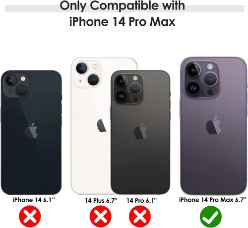 Miniatura 7 de LOHASIC Compatible con iPhone 14 Pro Max, funda delgada de cuero galvanizado dorado, antiarañazos, suave cubierta trasera protectora para hombre