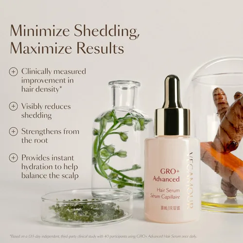 Miniatura 3 de VEGAMOUR GRO+ Advanced Hair Serum Mejora la densidad del cabello, reduce la caída y promueve un cuero cabelludo equilibrado Para signos severos