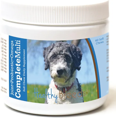 Miniatura 183 de Healthy Breeds Pug todo en uno multivitamínico suave masticable 60