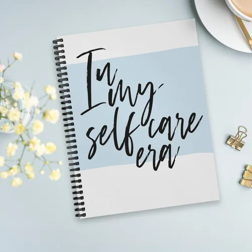 Miniatura 3 de Gotcha Covered Notebooks In My Self Care Era - Cuaderno de espiral, 8.5 x 11 pulgadas, diario motivacional de amor propio, 120 páginas