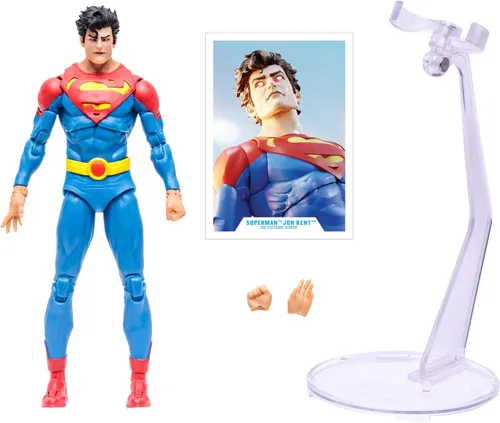 Miniatura 4 de McFarlane Toys DC Multiverse Superman - Figura de acción de Jonathan Kent Future State de 7 pulgadas con accesorios