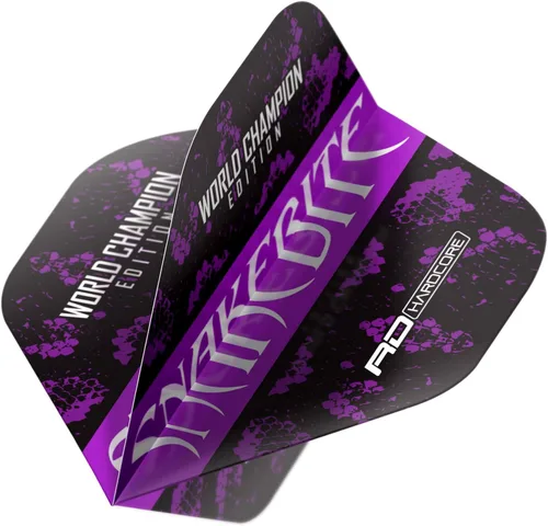 Miniatura 2 de RED DRAGON Snakebite World Champion Edition Hardcore Dart Vuelos Negro