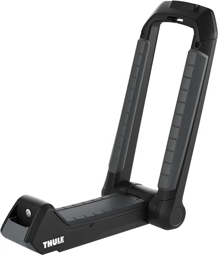 Miniatura 8 de Thule Hull-a-Port Aero - Estante para kayak en la azotea, lleva 1 kayak, diseño antirrobo, diseño plegable, superficie de montaje acolchada de goma