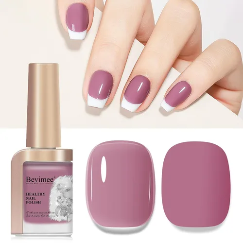 Miniatura 28 de Esmalte de uñas de secado rápido, color rosa, esmalte de uñas transparente, esmalte de uñas de secado rápido regular, a granel, sin gel, de larga