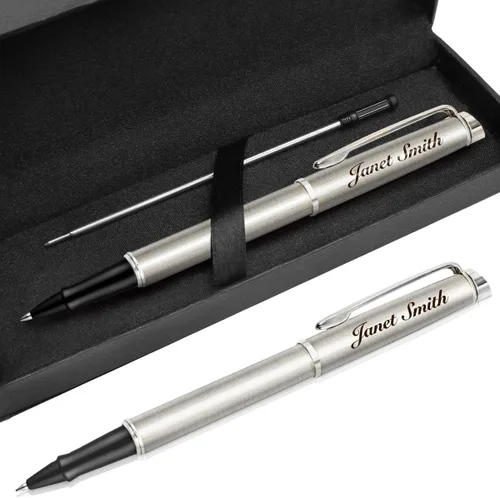 Miniatura 9 de Bolígrafos personalizados grabados, bolígrafo personalizado para hombres y mujeres, regalo personalizado para graduación, aniversario