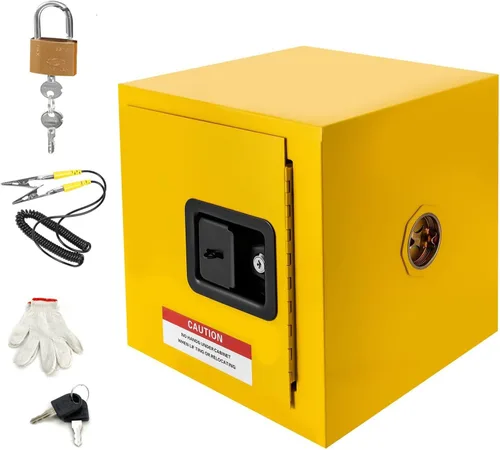 Miniatura 7 de koxuyim Gabinetes de Almacenamiento de Riesgo, Gabinete de Seguridad Industrial, Gabinete a Prueba de Explosión para Almacenamiento de Bienes