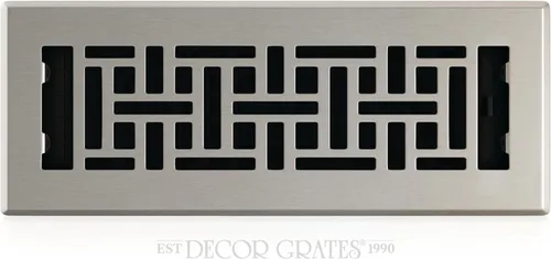 Miniatura 34 de Decor Grates Registro de suelo oriental AJH412-RB, 4 x 12 pulgadas, acabado de bronce frotado bronce (Rubbed Bronze Finish)