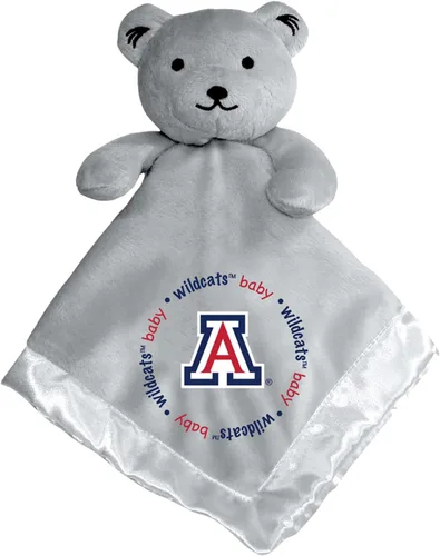 Miniatura 24 de Baby Fanatic Oso de seguridad gris - NCAA - Con licencia oficial Snuggle Buddy