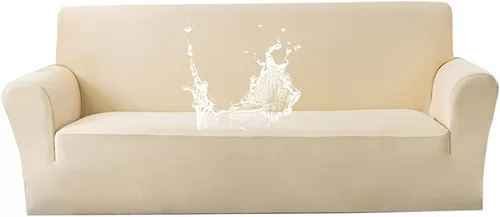 Miniatura 20 de MIPOPS Funda de sofá, funda de sofá elástica para sofá seccional, protector de muebles para muebles, sofás para mascotas, niños, perros y gatos Rojo