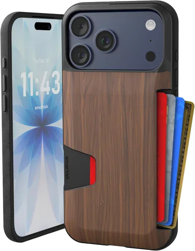 Miniatura 62 de Smartish - Funda tipo cartera para iPhone 11, diseño de cartera volumen 1 [delgada + protectora] con tarjetero - probada para caídas con ranura