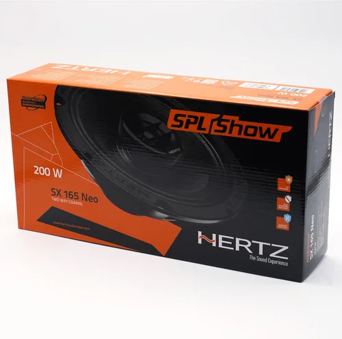 Miniatura 10 de HERTZ SPL Show Series SX-165-NEO 6.5" Altavoces coaxiales SPL bidireccionales con imanes Neo e impermeabilización UV