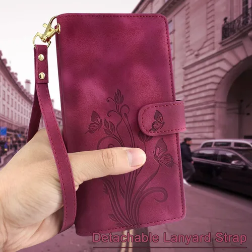 Miniatura 6 de Funda compatible con iPhone 13 Pro Max de 6.7 pulgadas 2021 [ranuras para tarjetas] Soporte para dinero en efectivo para tarjetas de identificación