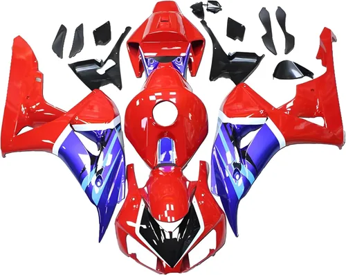 Miniatura 23 de Juego de carenado ABS negro y rojo para motocicleta Fit para CBR1000RR 2006 2007 cbr1000rr Carenados molde de inyección Carrocería Kit de carrocería