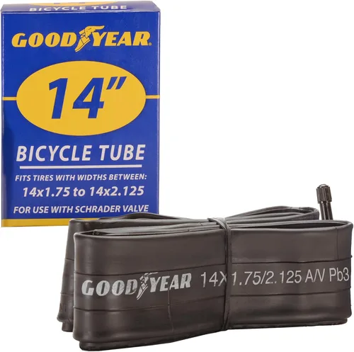 Tubo de Bicicleta Goodyear con Goma de Butilo - Tubos de Bicicleta Confiables para Ciclismo Premium