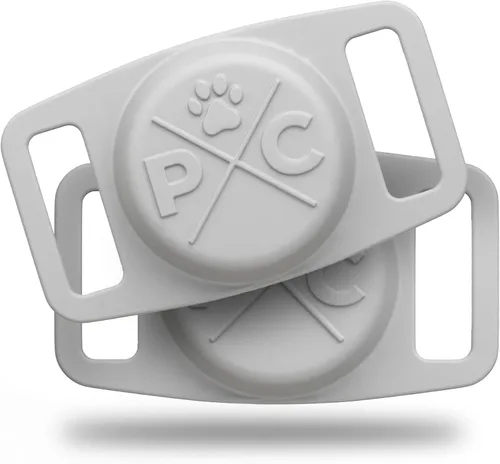 Miniatura 18 de Pup Culture Soporte de AirTag para collar de perro, para rastreador de perros GPS, para Apple iPhone, para perros y gatos Naranja