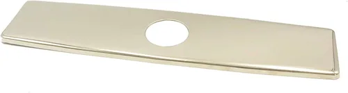 Miniatura 11 de Placa para grifo, placa de cubierta de orificio de fregadero de níquel cepillado, placa rectangular de 10 pulgadas de acero inoxidable 304 para 1