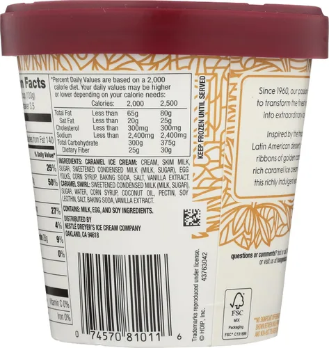 Miniatura 2 de Häagen-Dazs, Helado de dulce de leche, 14 oz (congelado)