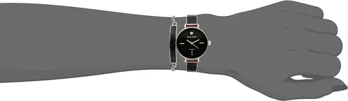 Miniatura 3 de Anne Klein AK3620 - Reloj de pulsera con esfera de diamante genuino para mujer