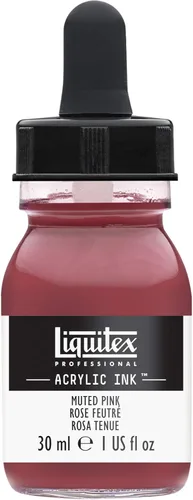 Miniatura 37 de Liquitex - Pintura acrílica profesional INK! Jarro de 1 onza, color blanco de titanio Bronce Rico Iridiscente