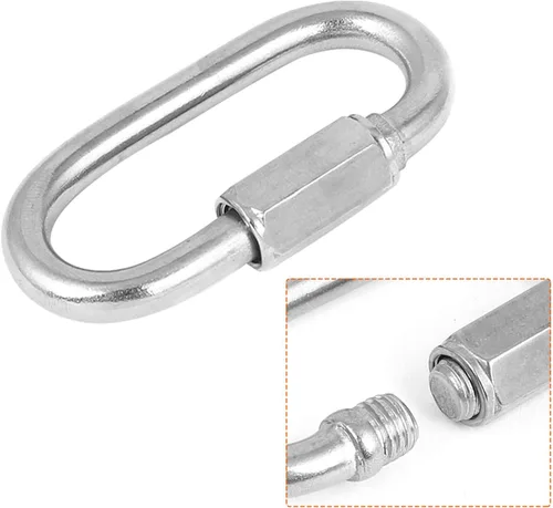 Miniatura 5 de MECCANIXITY Cable de seguridad 2.5mmx1m Cuerda de bloqueo de acero recubierto de plástico negro 4 piezas con 0.138 in de grosor rápido bloqueo