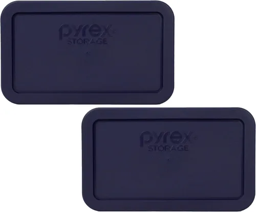 Miniatura 4 de Pyrex 7214-PC 4.8 tazas azul tapa de repuesto para almacenamiento de alimentos, fabricada en Estados Unidos