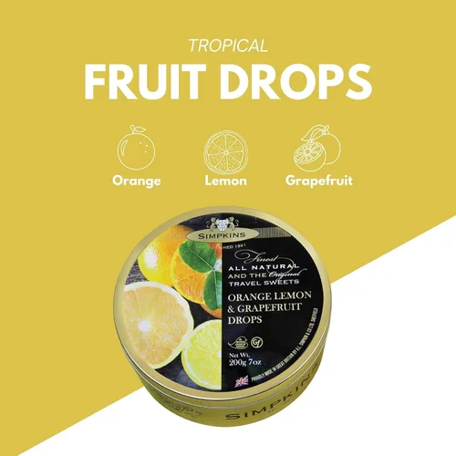 Miniatura 3 de Simpkins orange, lemon & grapefruit Travel Sweets