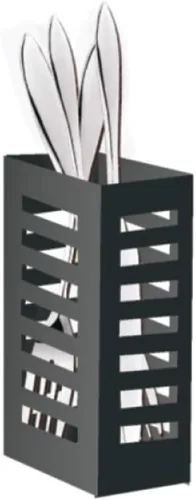 Miniatura 3 de PUSDON Piezas del estante de secado de platos sobre el fregadero - Tornillo (blanco)