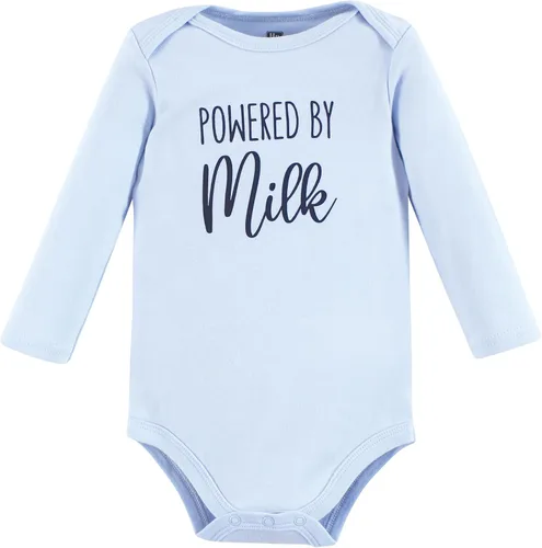 Miniatura 55 de Hudson Baby Body unisex de algodón de manga larga para bebé, leopardo rosa rojo