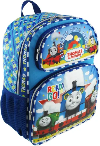 Miniatura 3 de GenericJINCHENG YSECTL Thomas & Friends - Mochila de lujo de 16 pulgadas con lonchera aislada a juego